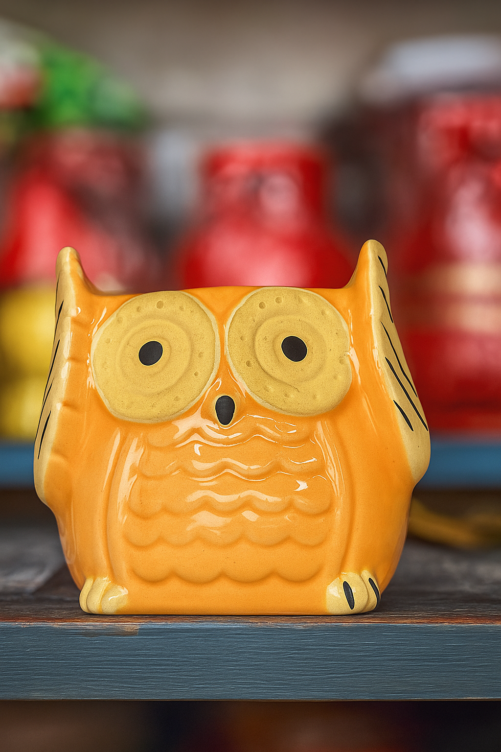 OWL FLOWER POT